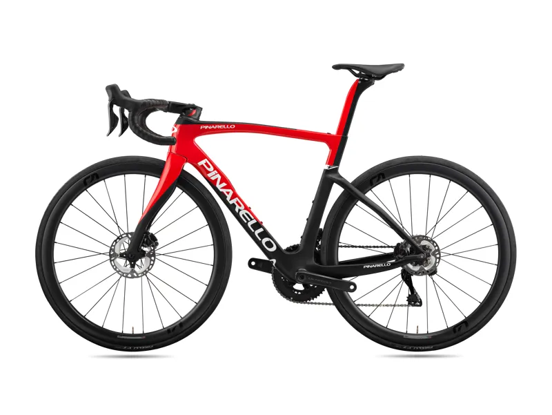 Pinarello F7 Road Bike with Ultegra Di2 ULTRAFAST C40 : RAZOR RED-3